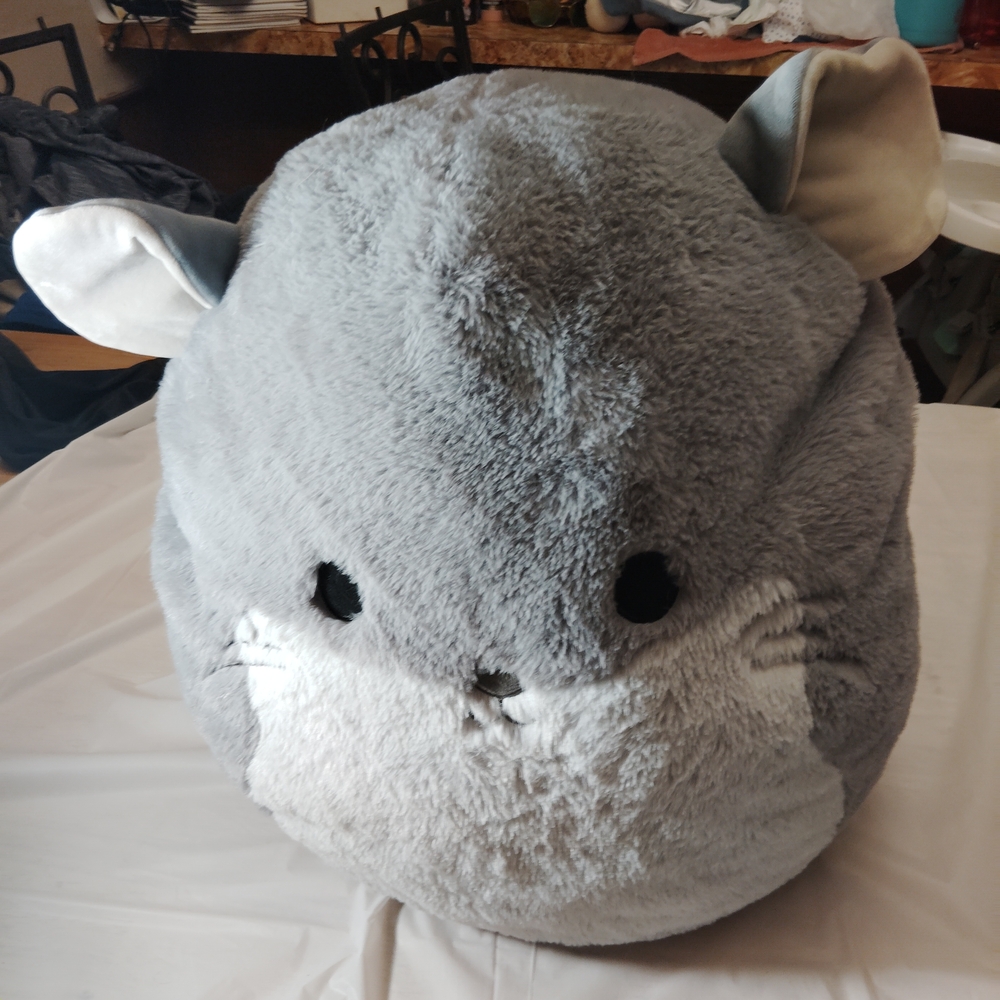 Gray Plush Cat Toy